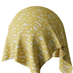 Graphical Gold Embroidery