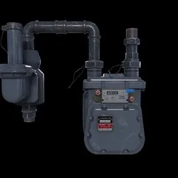 "High-quality Gas Meter 3D model for Blender 3D - perfect for urban and rural projects. Exceptionally detailed, with realistic proportions and a sturdy build, this model offers unparalleled realism. Created by Evelyn Abelson and featuring detailed Unreal engine 5 rendering, this untextured model is ideal for a wide range of applications."