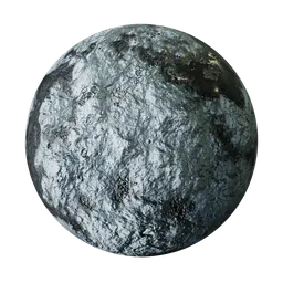 Snow with ice puddles