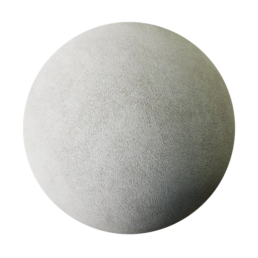 High-resolution PBR rough concrete texture adaptable for metal surfaces, compatible with Blender 3D and similar applications.
