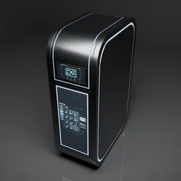Sci Fi futuristic Storage Box