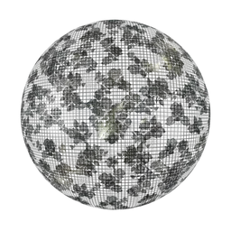 Rose Pattern Metal Mesh
