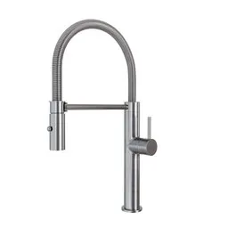 Professional faucet silver