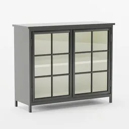 Maverick Glass Storage Cabinet