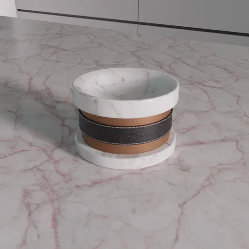 Natural stone bar soap holder
