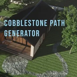 Cobblestone path generator