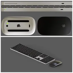 Magic Keyboard and Mouse Set Clean