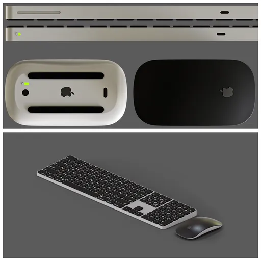Magic Keyboard and Mouse Set Clean
