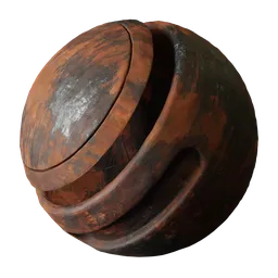 Grey Rusted Metal
