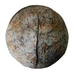 Rugged Rock Crack Surface