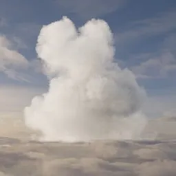 Cloud VDB Puffy Cumulus Sky
