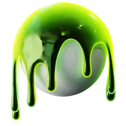 Glowing Radioactive Uranium
