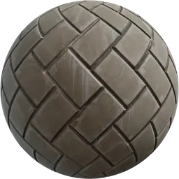 Herringbone Concrete Tile