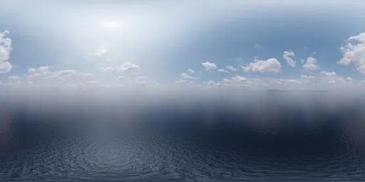 Sunny Ocean Horizon Sky