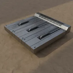 Sci-Fi Modular Utility Panel