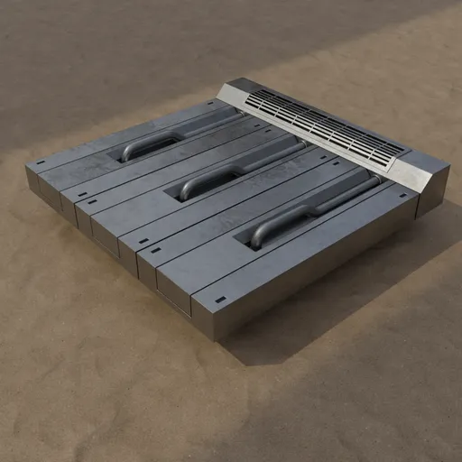 Sci-Fi Modular Utility Panel