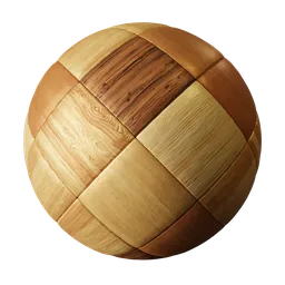 Wood Patchwork Light