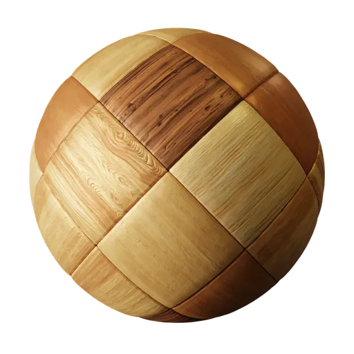 Wood Patchwork Light