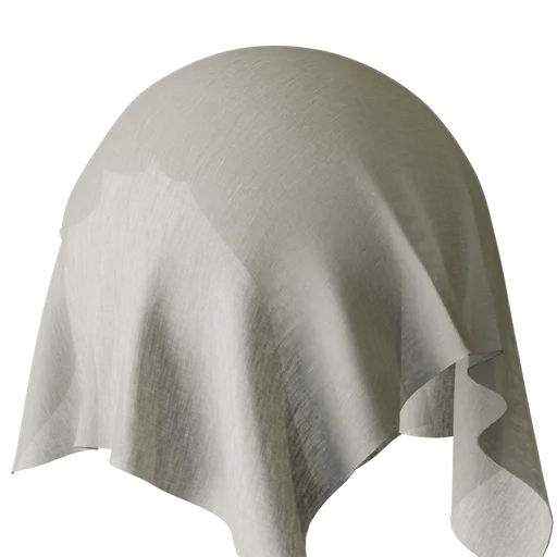 Plain Natural Sheer