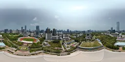 Highsky Building Glass Bluesky