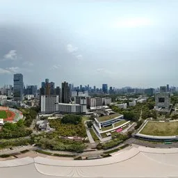 Highsky Building Glass Bluesky
