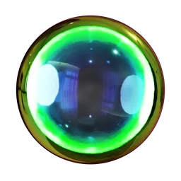 Procedural Iridescent Rainbow Surface