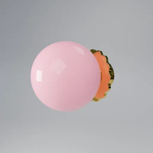 Marshmallow Sconce