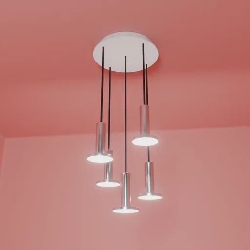 Pablo Cielo 5 Pendant Chandelier