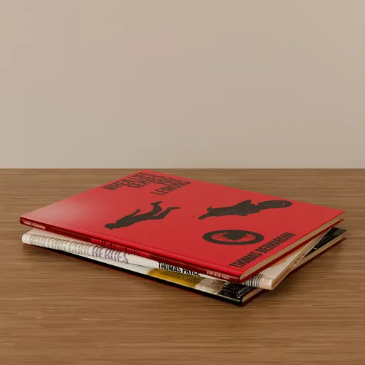 Stacked Magazine Set Red