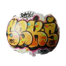 Graffiti  Sticker Decal