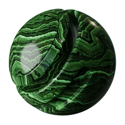 Green marble