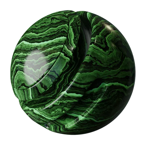 Green marble