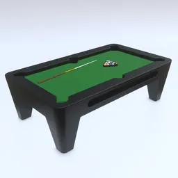 Billiard Pool Table