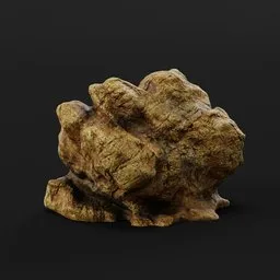 Beach Sandstone Rock