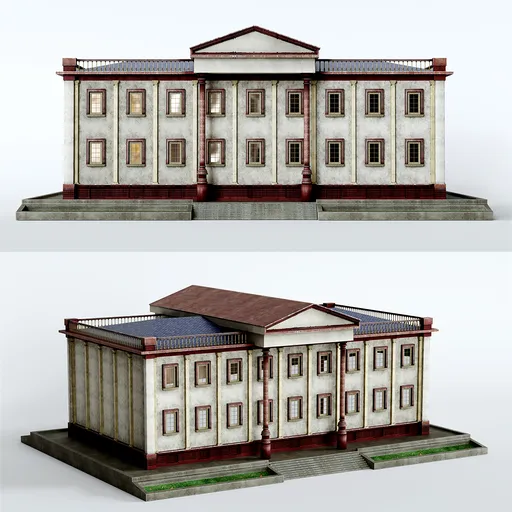 Realistic Modular Government Building
