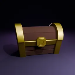 Stylized Fantasy Treasure Chest