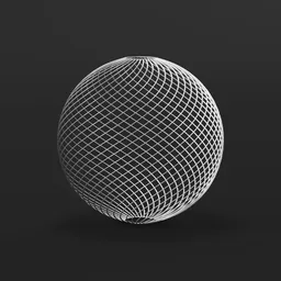 Parametric Wireframe Sphere