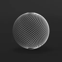 Parametric Wireframe Sphere