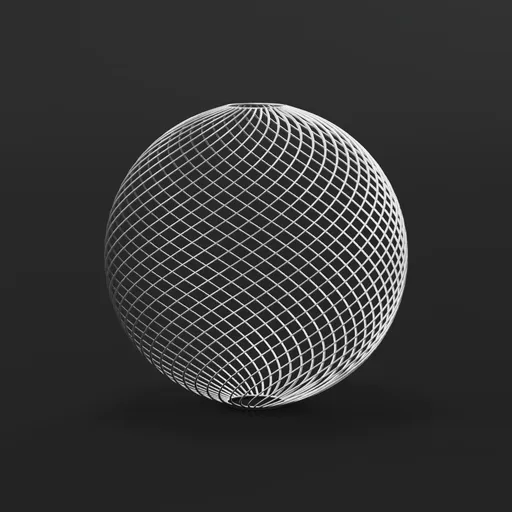 Parametric Wireframe Sphere
