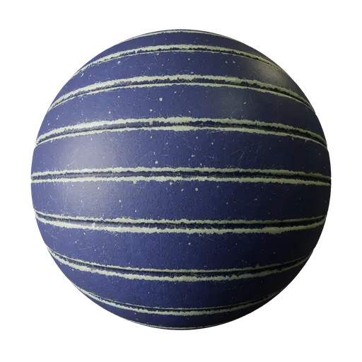 Metal blue plates
