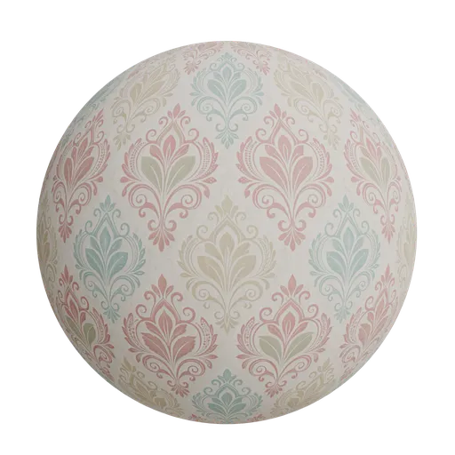 Damask wallpaper
