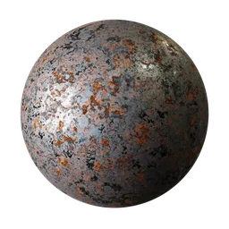 PBR Old Galvanized Steel