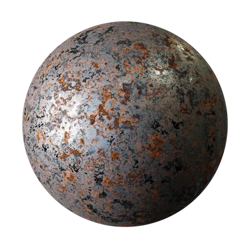 PBR Old Galvanized Steel