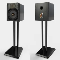 Studio HD Monitors Black Wood