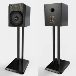 Studio HD Monitors Black Wood