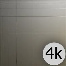 Detailed 4K metal trimsheet texture for Blender 3D, compatible with Dream UV addon.