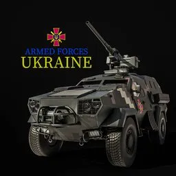 Dozor-B | Military Vehicles Models | BlenderKit