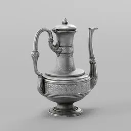 Antique Silver Teapot