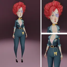 Beatrix Stylised Animated