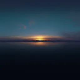 Golden Twilight Sunset Sky